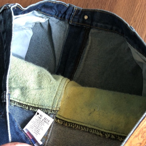 DRAGGIN JEANS Kevlar Lined 18x30 Motorcycle Pants Fast Company Vintage NWT Denim - Picture 5 of 8